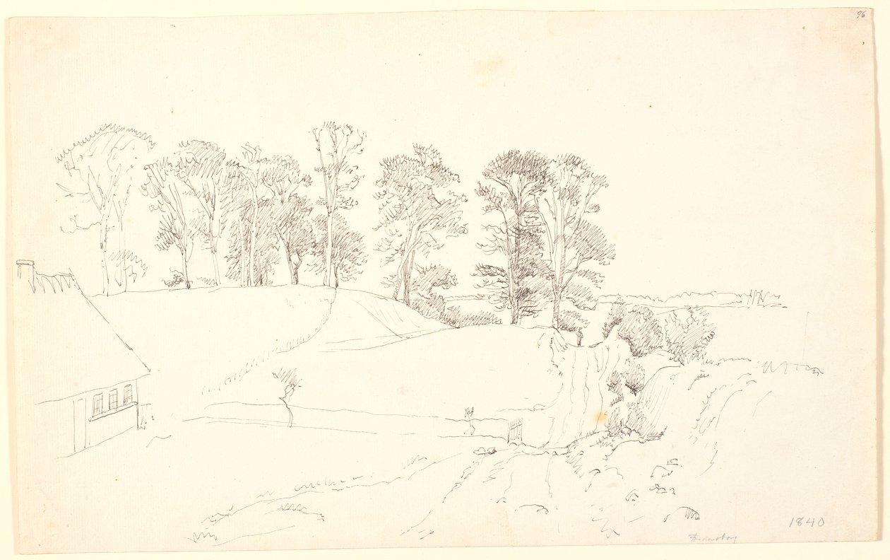 Paisaje con árboles de P.C. Skovgaard