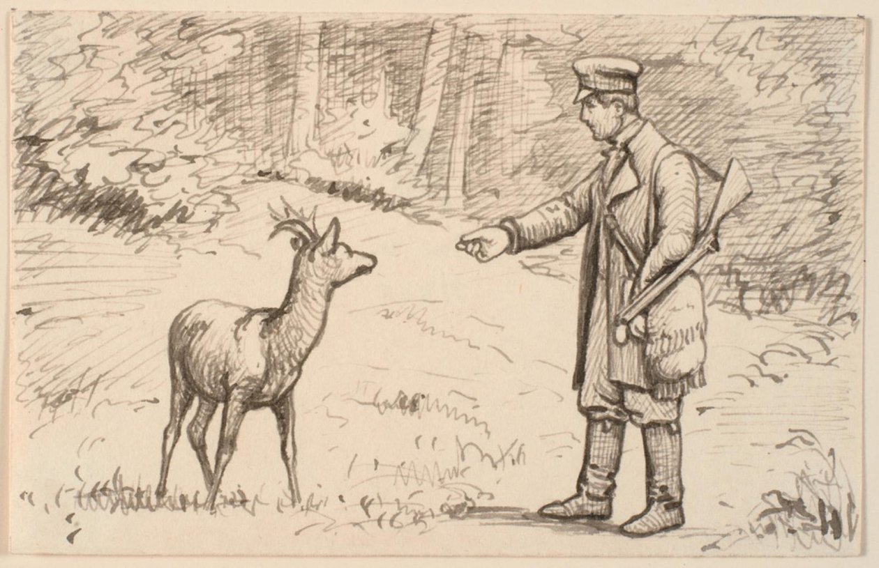 El encuentro en el bosque de P.C. Skovgaard