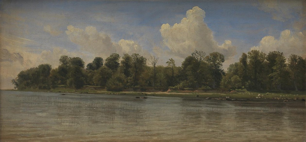 Playa en Præstø de P.C. Skovgaard