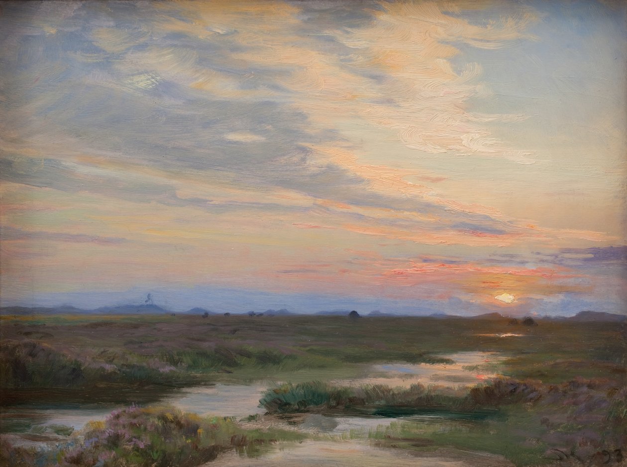 Atardecer en Skagen de Peder Severin Krøyer