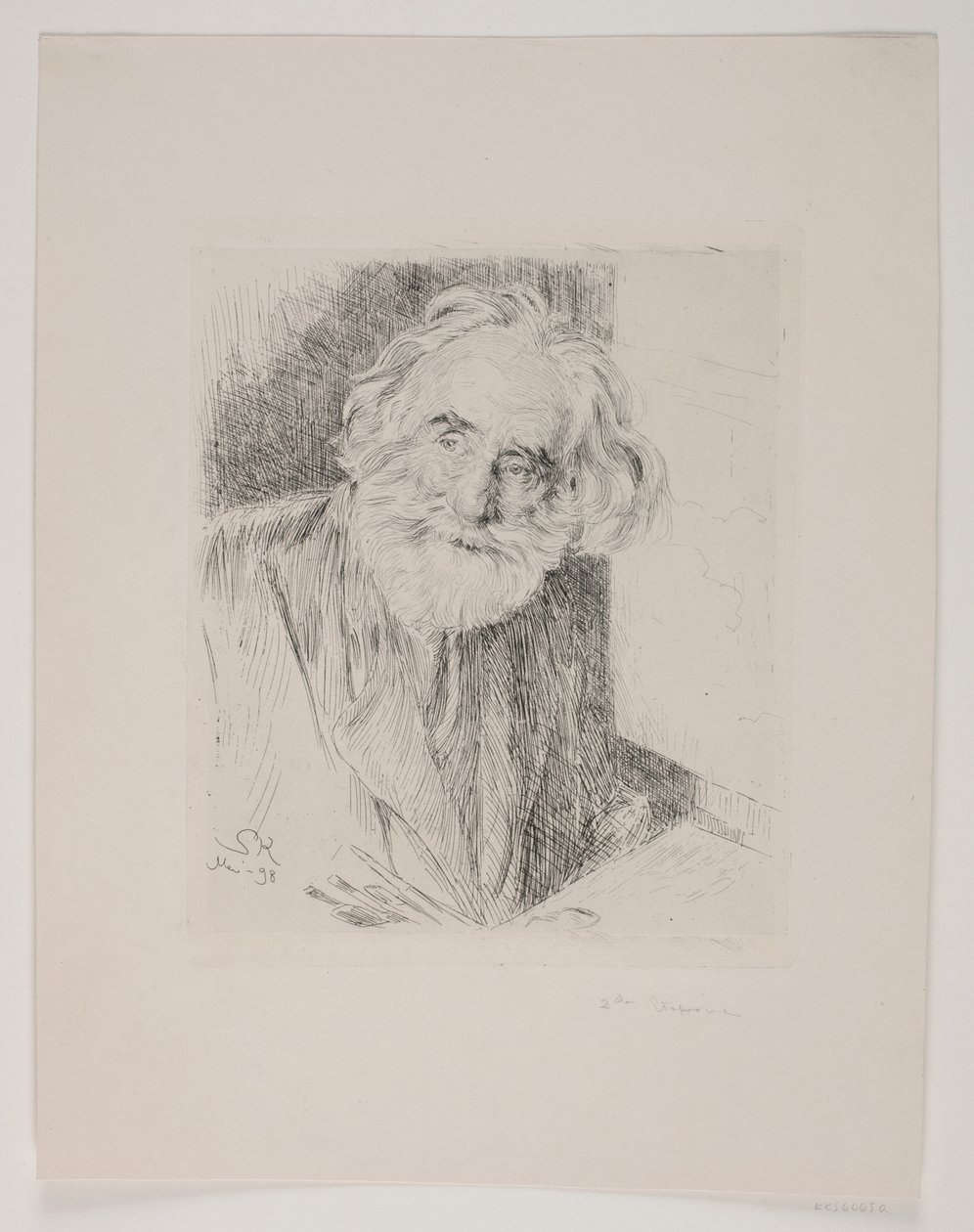 Retrato de Vilhelm Kyhn de Peder Severin Krøyer