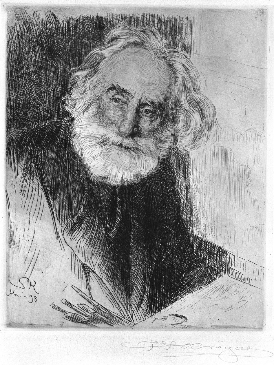 Retrato de Vilhelm Kyhn de Peder Severin Krøyer