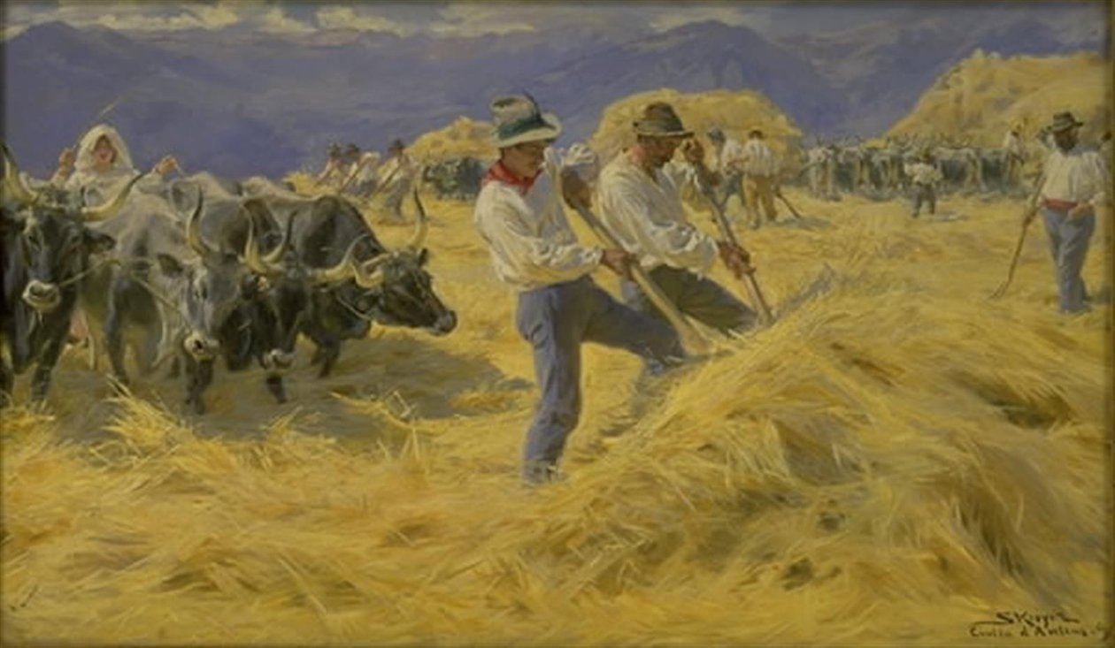 Trilla en los Abruzos. Civitá d