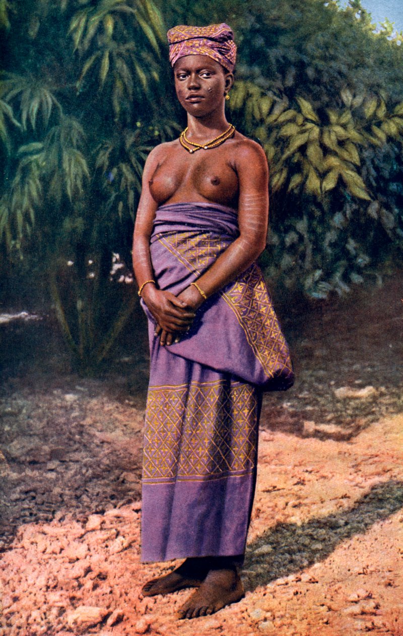 Una mujer de Accra, Ghana, 1922 de P. A. McCann