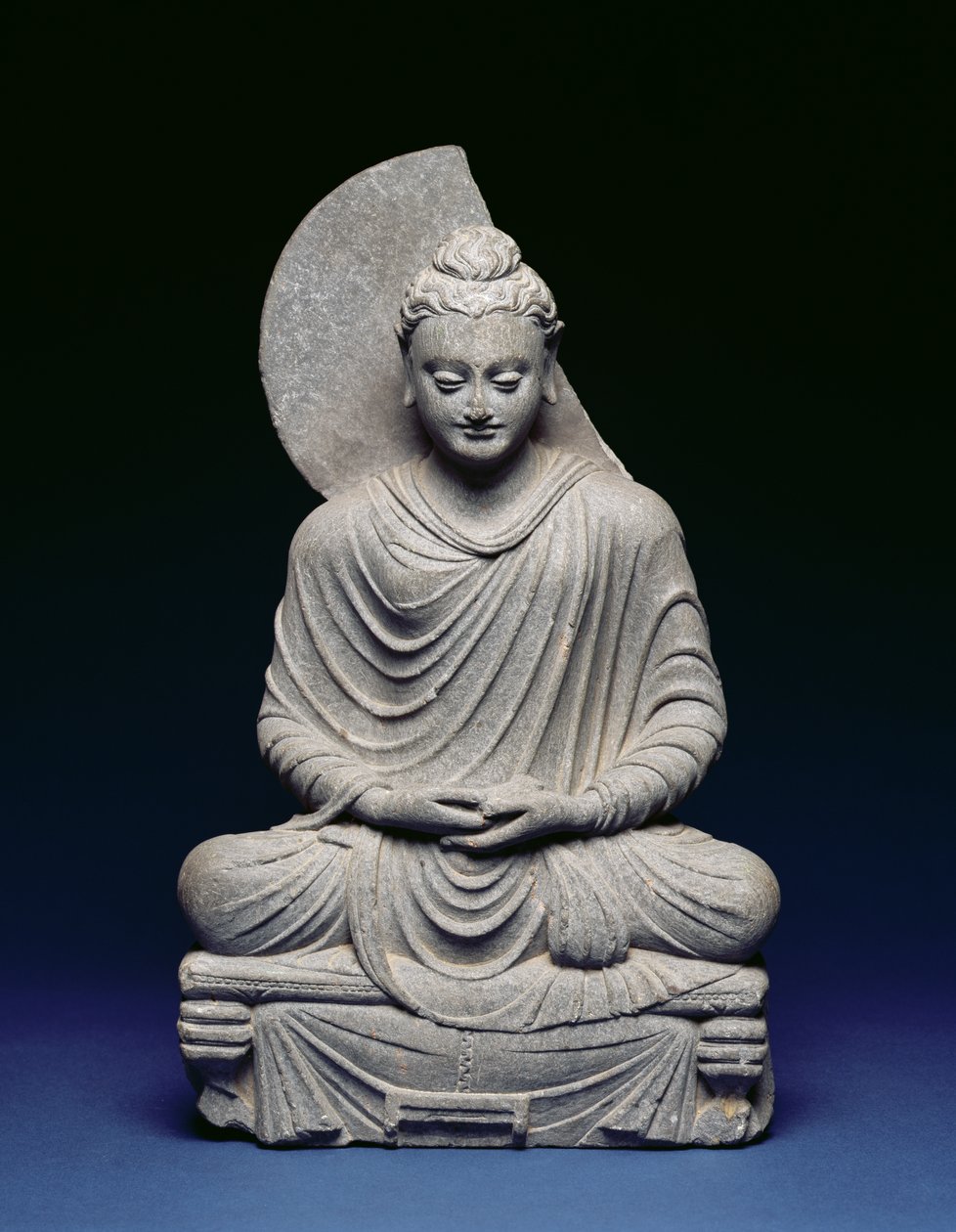 Buda Sentado, Gandhara, siglo I-III d.C. de Pakistani School