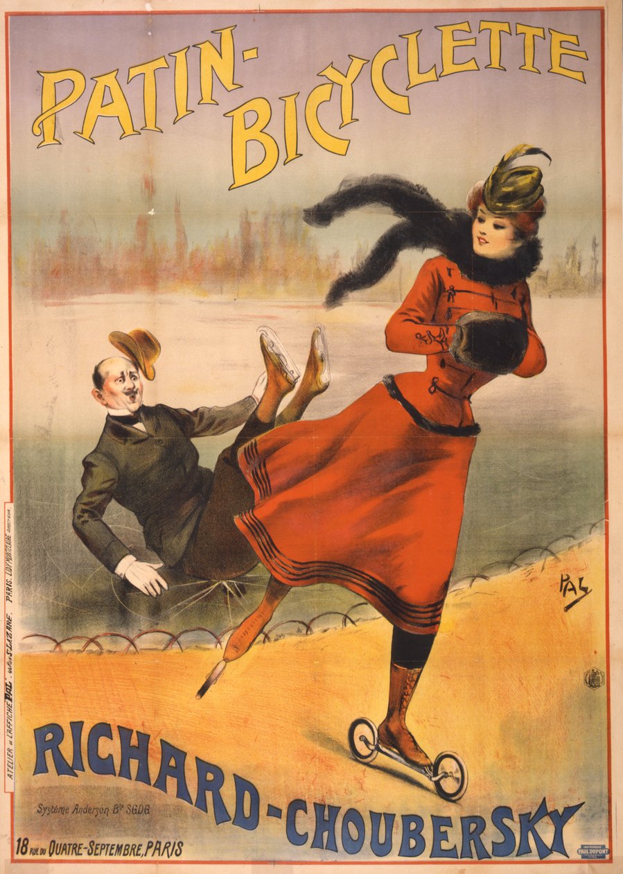 Patin-bicicleta - Richard-Choubersky, 1890 de Pal