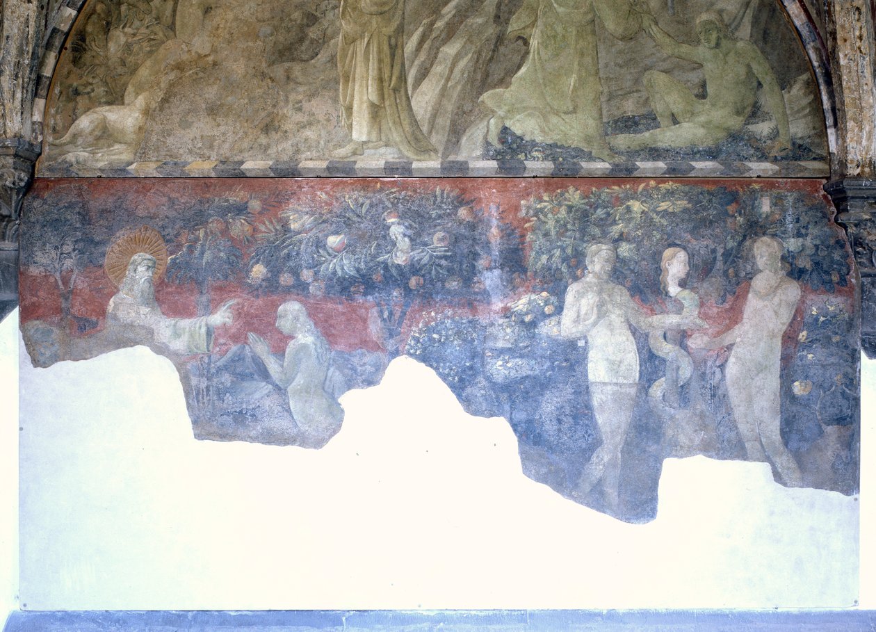 Adán y Eva, c.1424-25 de Paolo Uccello