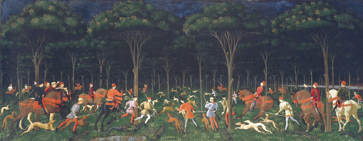 Caccia notturna de Paolo Uccello