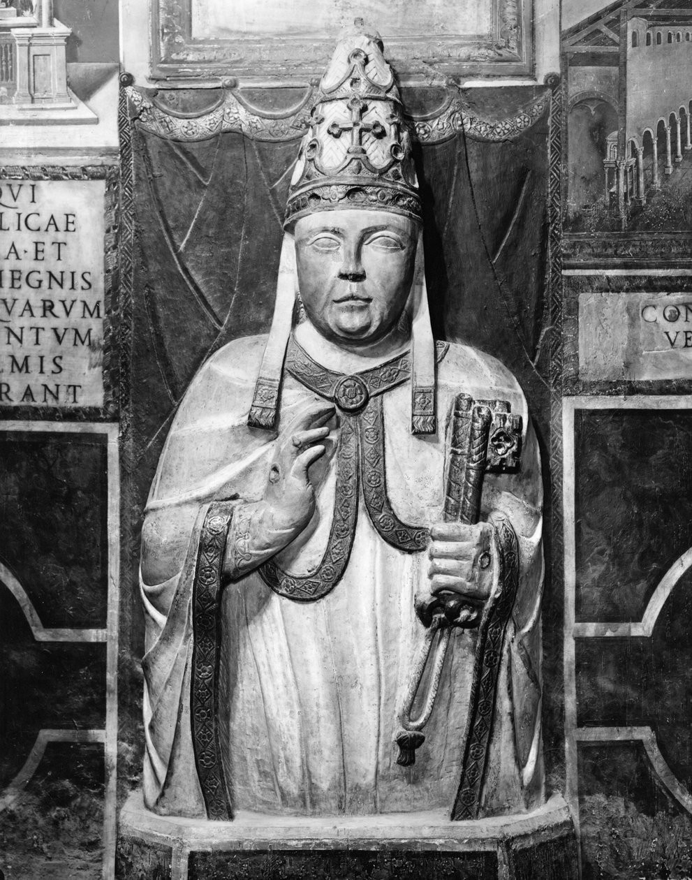 Papa Benedicto XII (m.1342) de Paolo da Siena