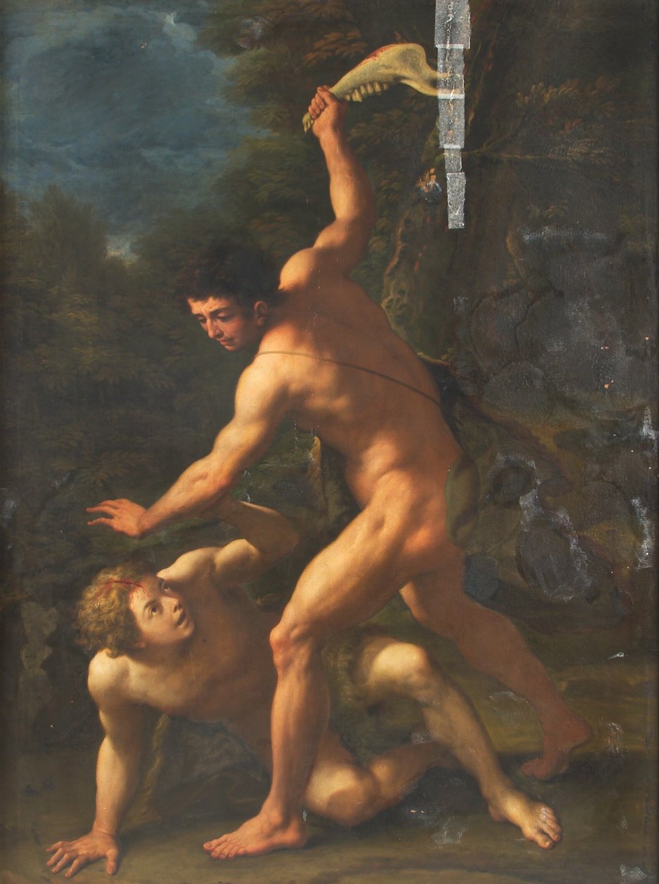 Caín matando a Abel de Paolo de Matteis