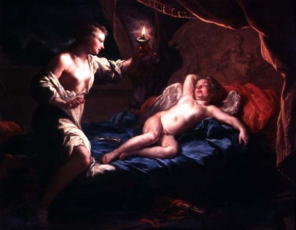 Cupido y Psique de Paolo di Matteis