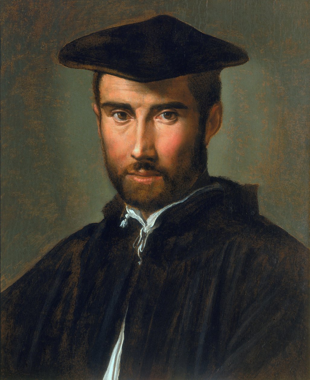 Retrato de un hombre de Parmigianino