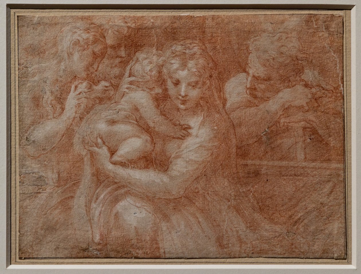 Sagrada Familia con dos santos de Parmigianino (1503 40)