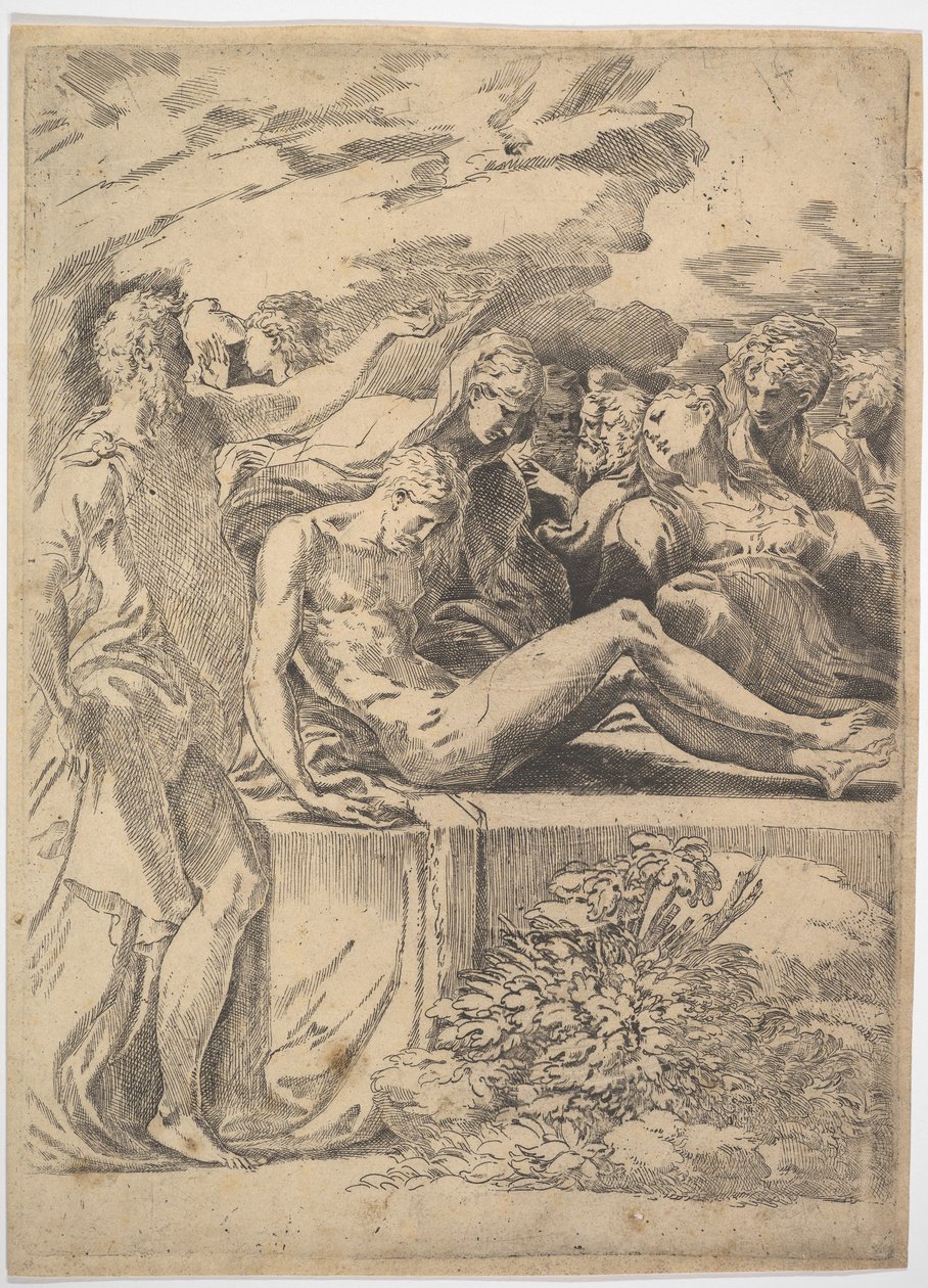Entierro de Parmigianino