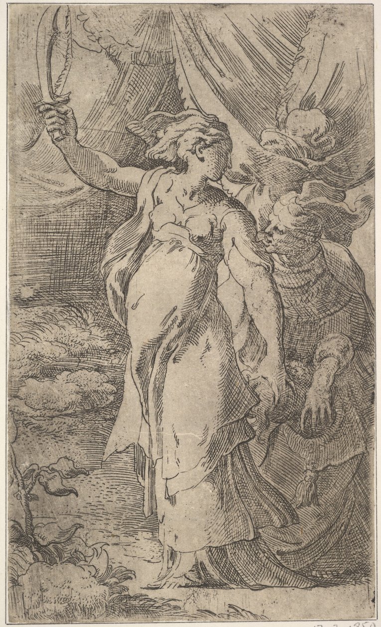 Judith, principios del siglo XVI de Parmigianino