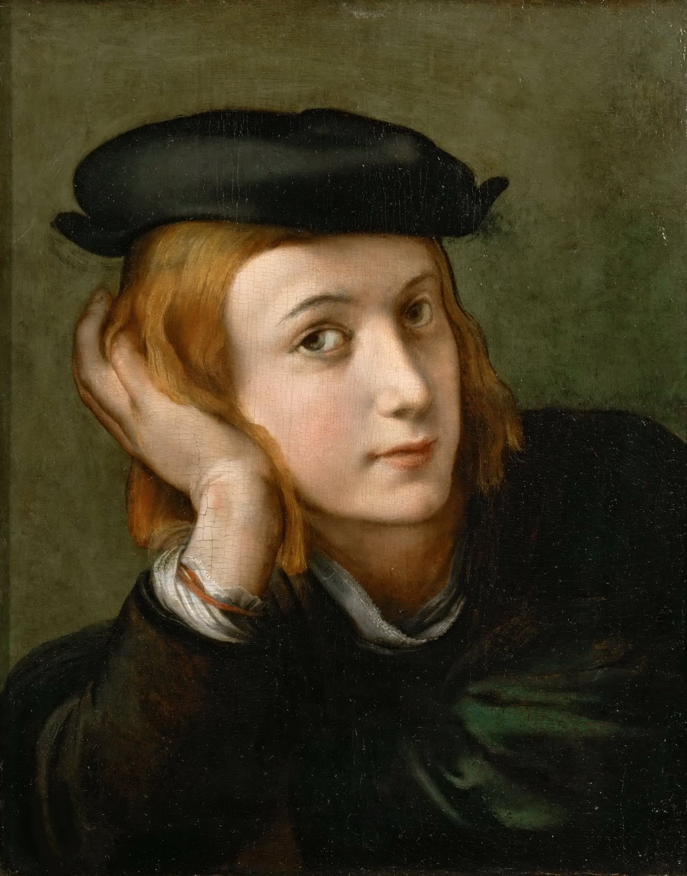 Retrato de un niño, ca 1524 de Parmigianino