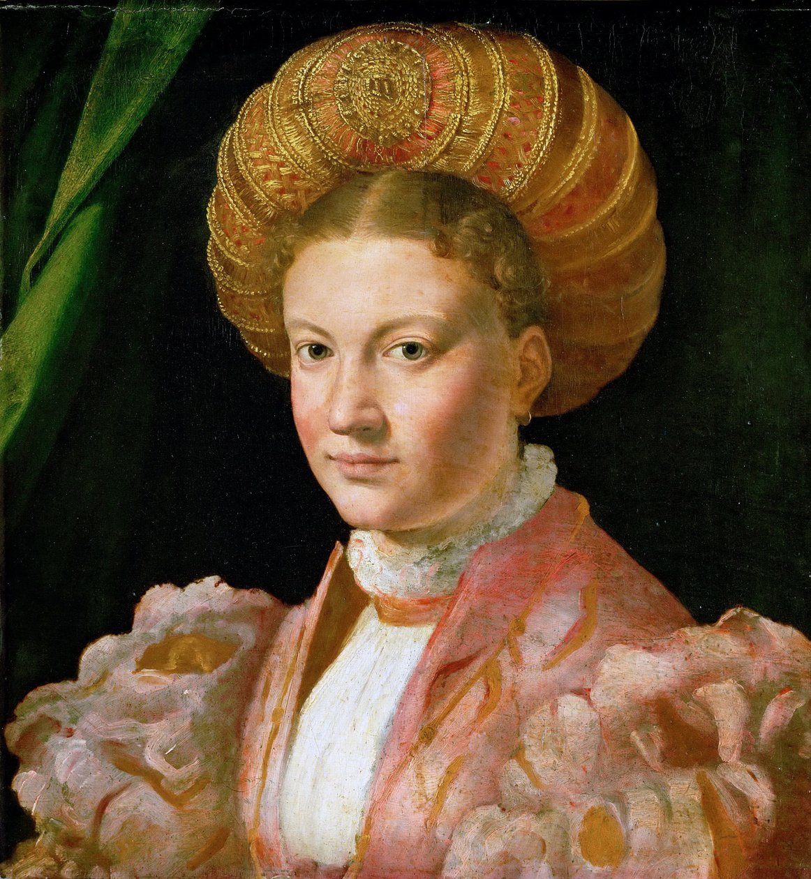 Retrato de una joven dama, ca 1530 de Parmigianino