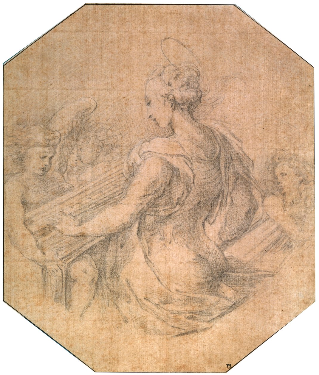 Santa Cecilia, c. 1527-1530 de Parmigianino