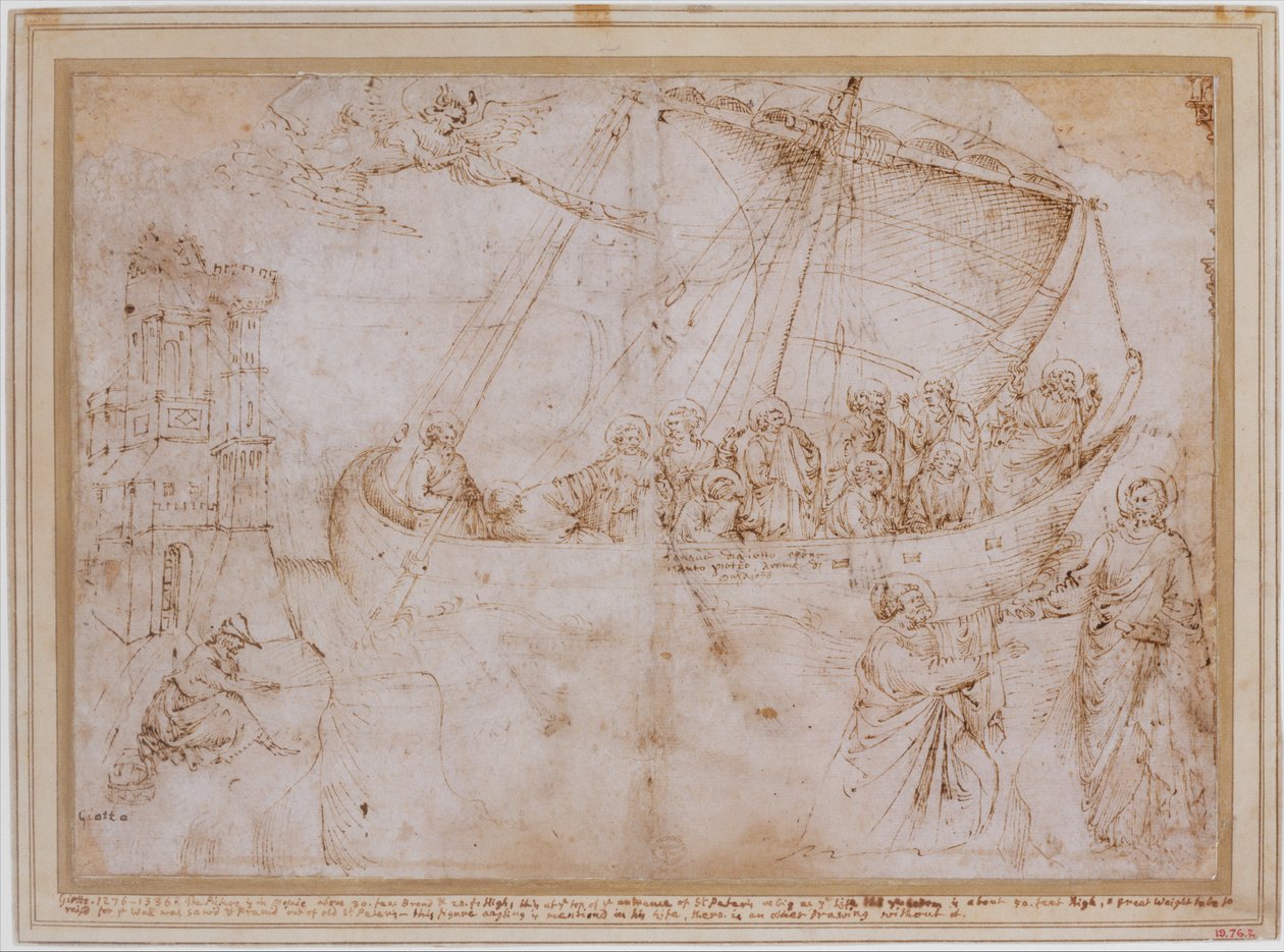 Copia de la navicella de Giotto de Parri Spinelli