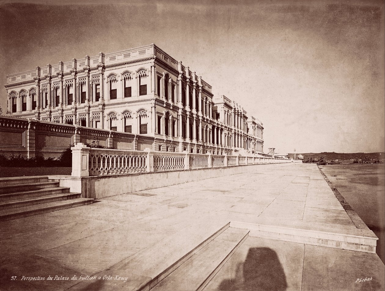 Palacio de Çırağan de Pascal Sébah