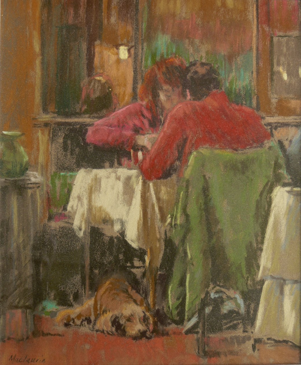 Bistró en Beziers, 2007 de Pat Maclaurin