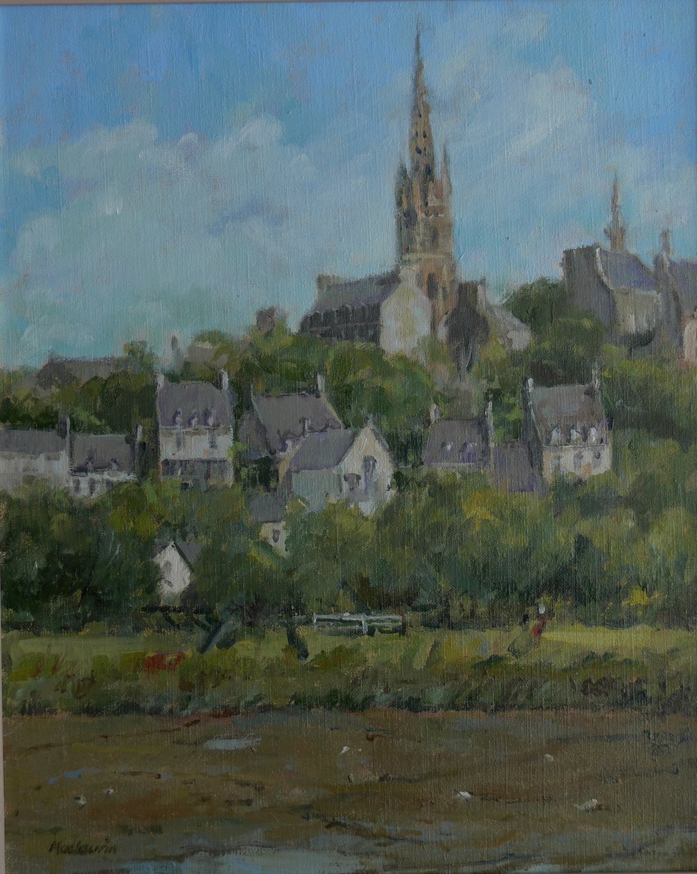 Pont Croix, Bretaña, 2007 de Pat Maclaurin