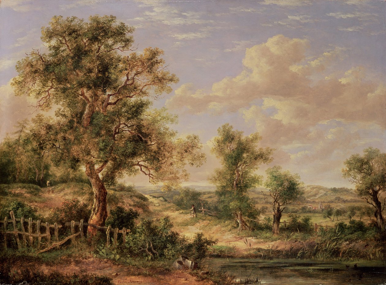 Paisaje, siglo XIX de Patrick Nasmyth