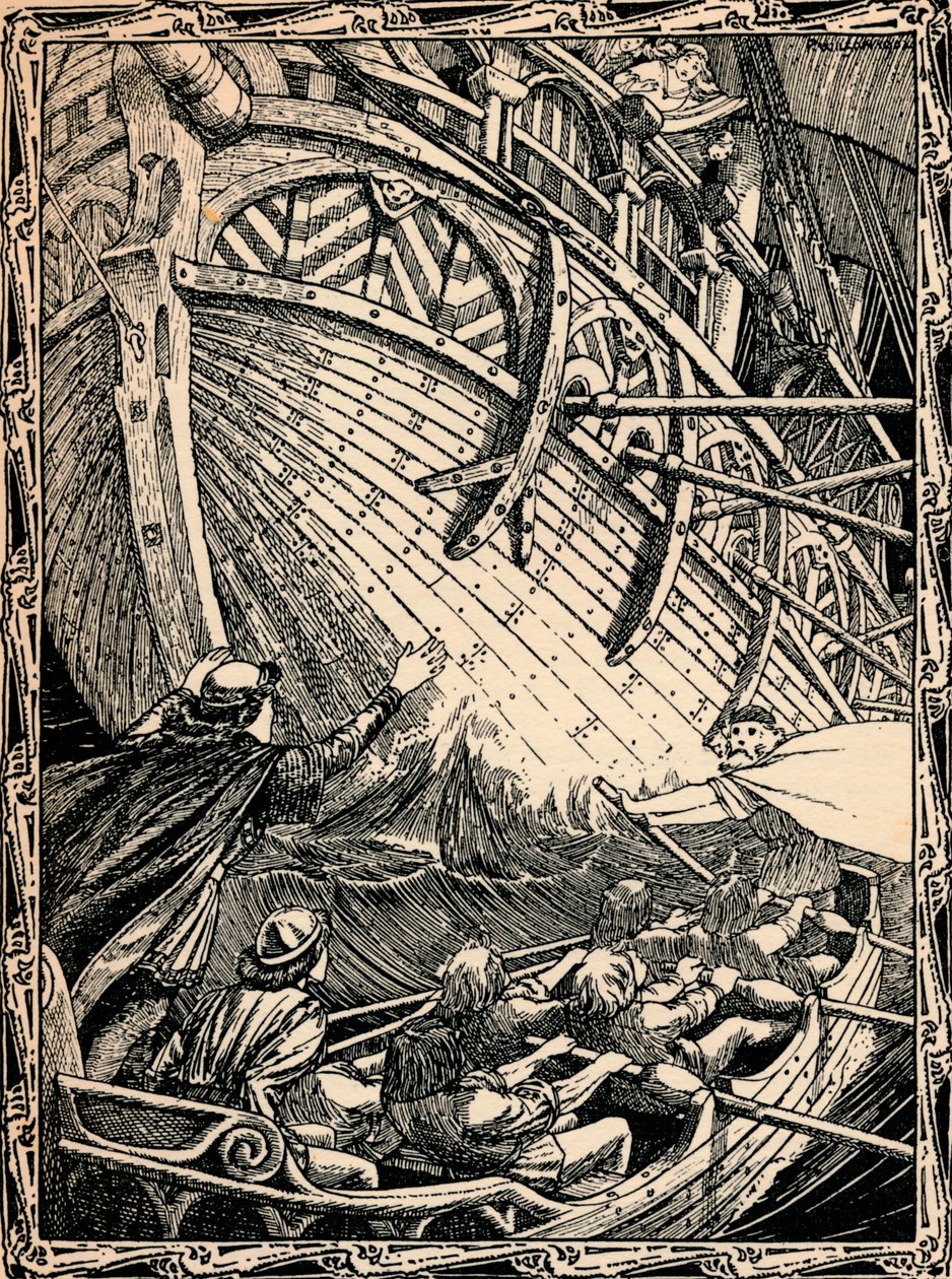 El Barco Blanco, 1902 de Patten Wilson