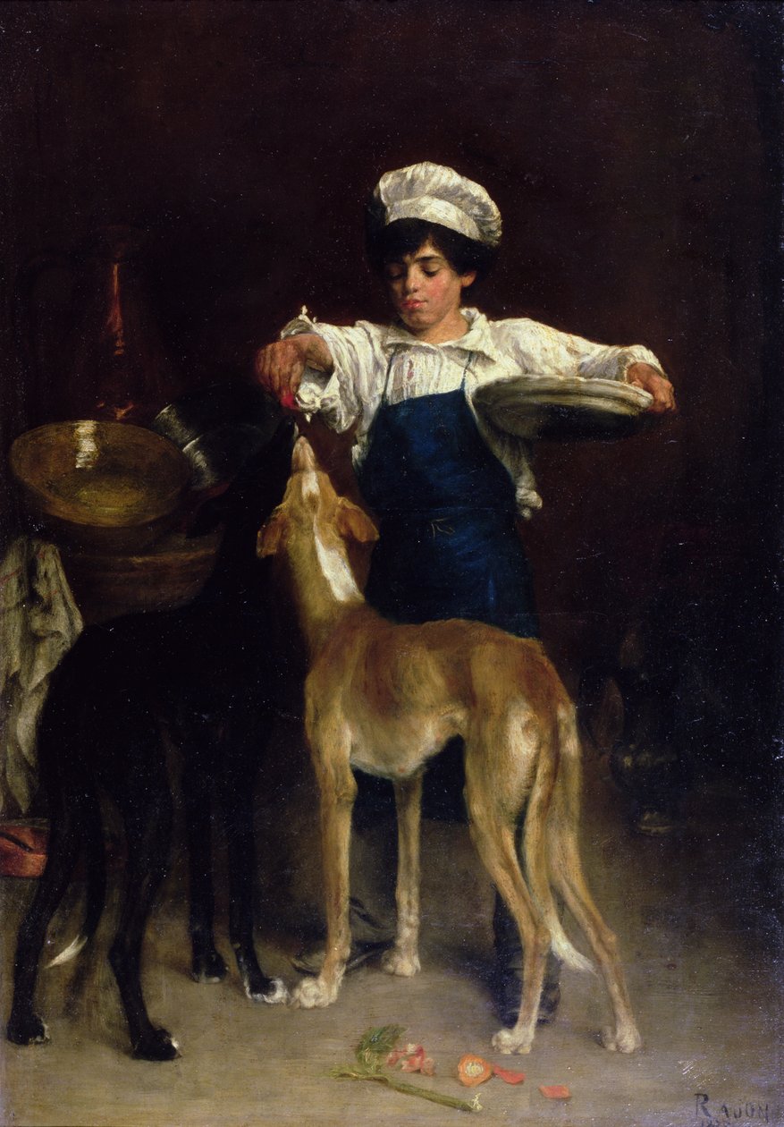 El chico de la despensa de Paul Adolphe Rajon