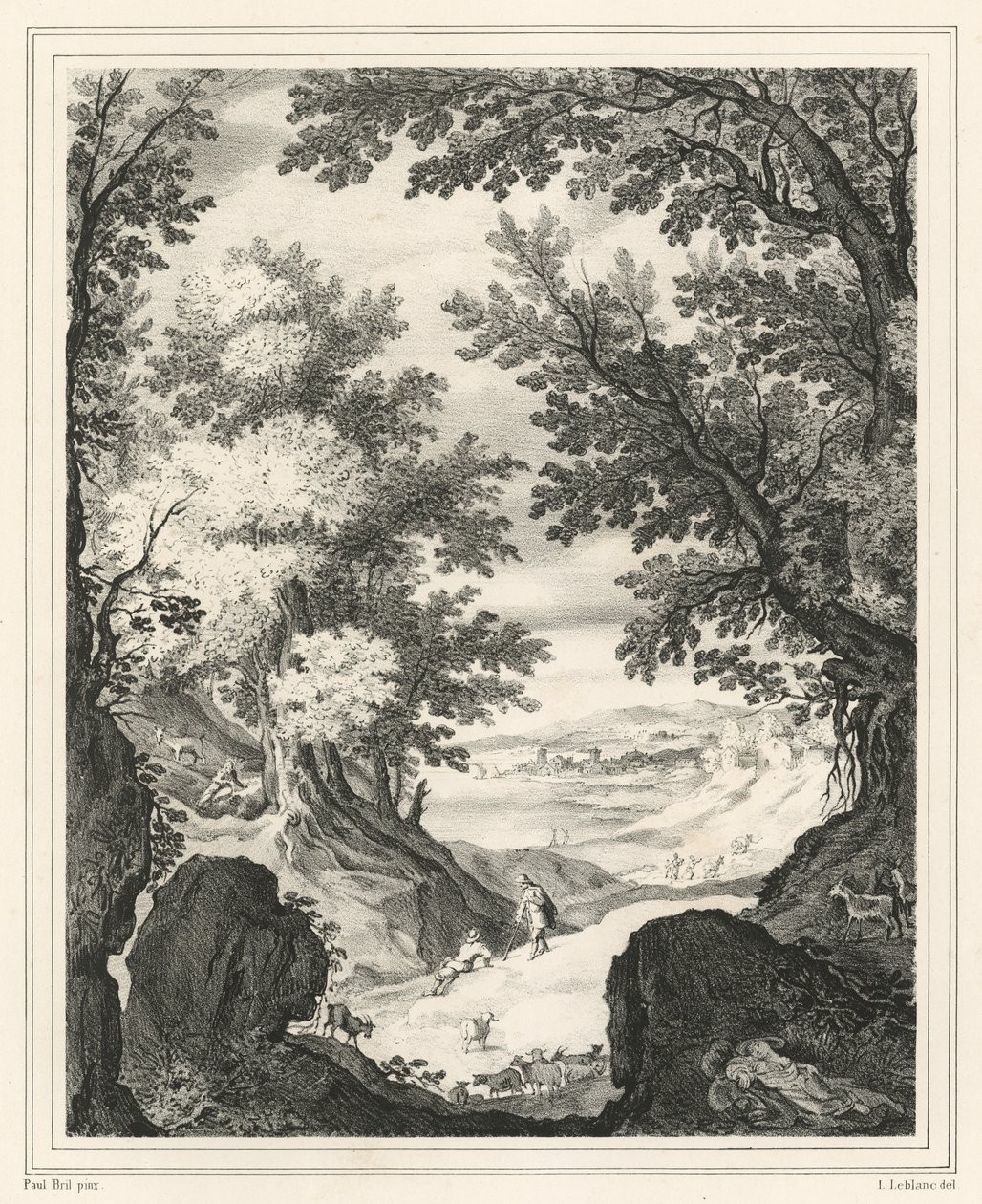 Paisaje de Paul Bril