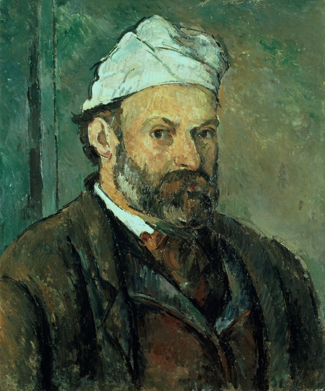 Autorretrato, 1875-77 de Paul Cézanne