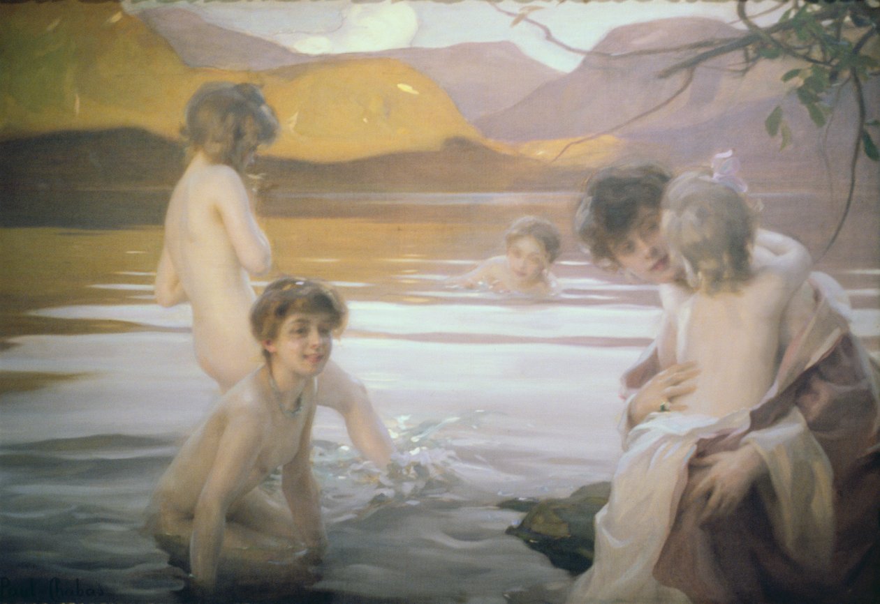 El primer baño de Paul Emile Chabas