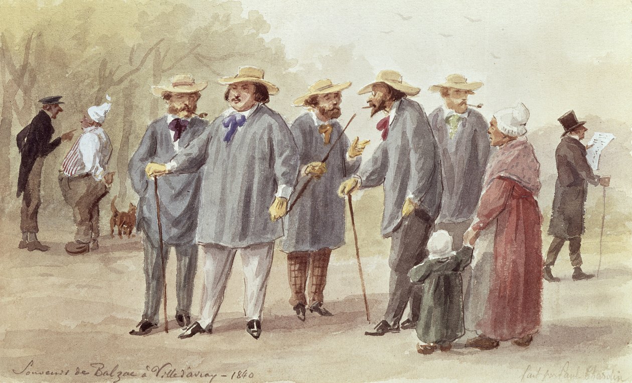 Balzac y amigos en la Ville d
