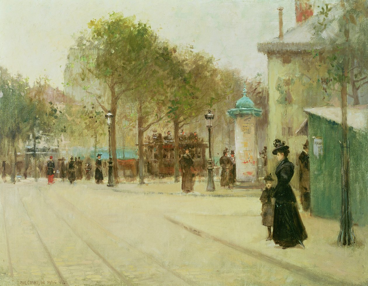 París, 1892 de Paul Cornoyer