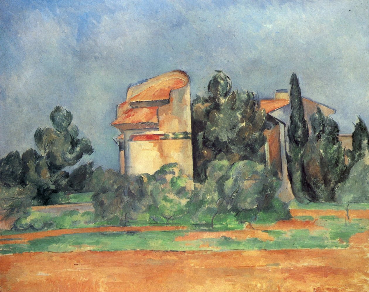 El palomar en Bellevue de Paul Cézanne