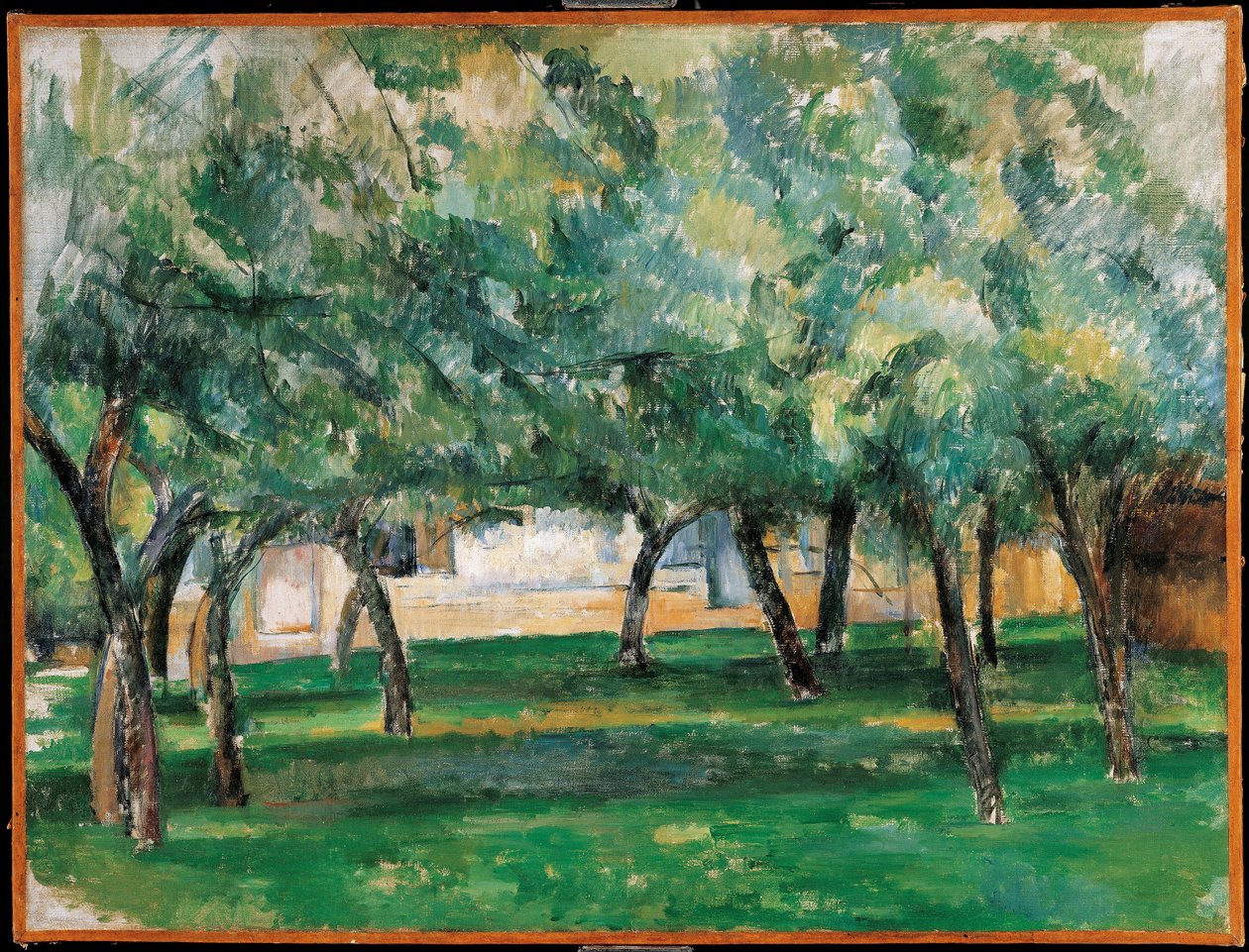 Granja en Normandía de Paul Cézanne