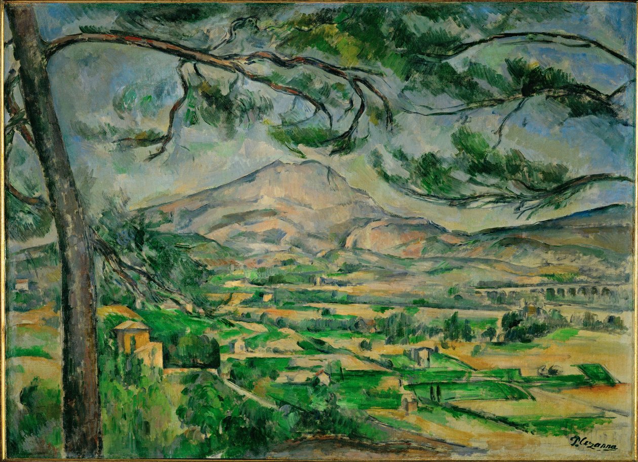 Mont Sainte-Victoire de Paul Cézanne