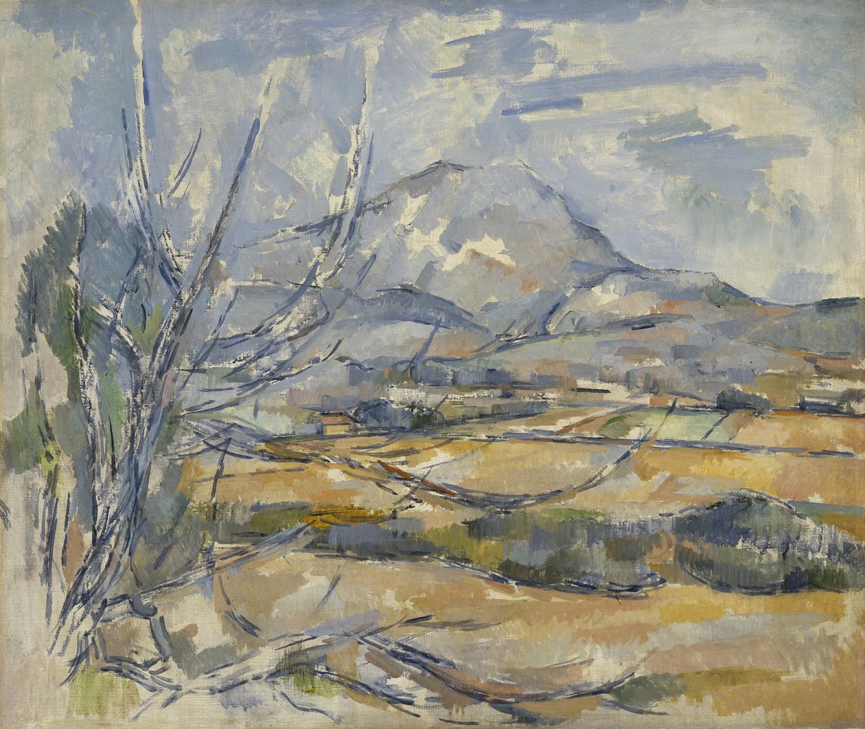 Montaña Sainte-Victoire de Paul Cézanne