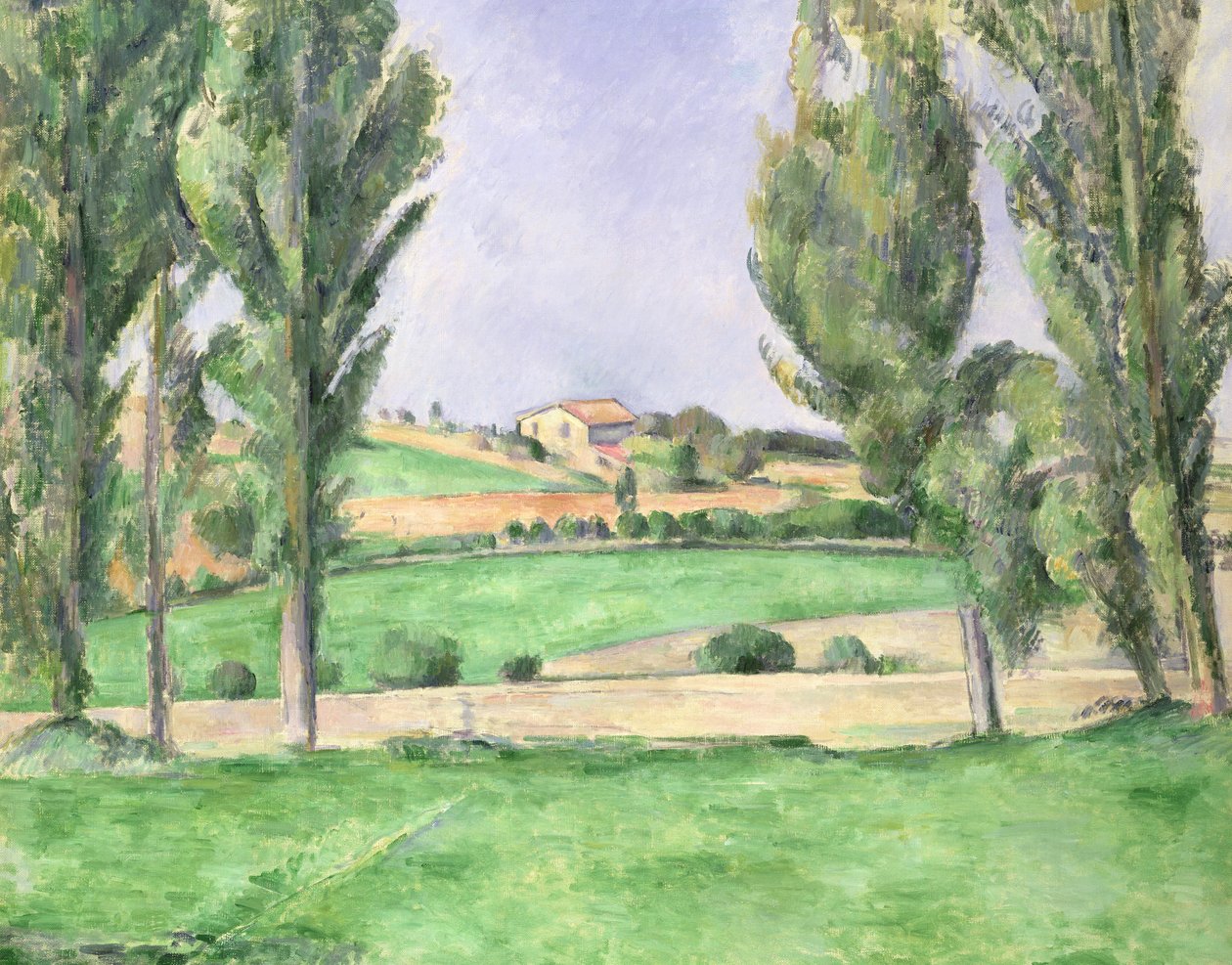 Paisaje provenzal, c.1885-87 de Paul Cézanne