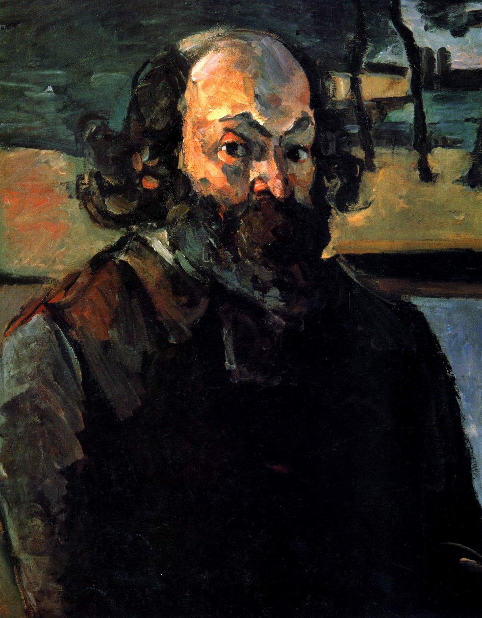 Autorretrato de Paul Cézanne