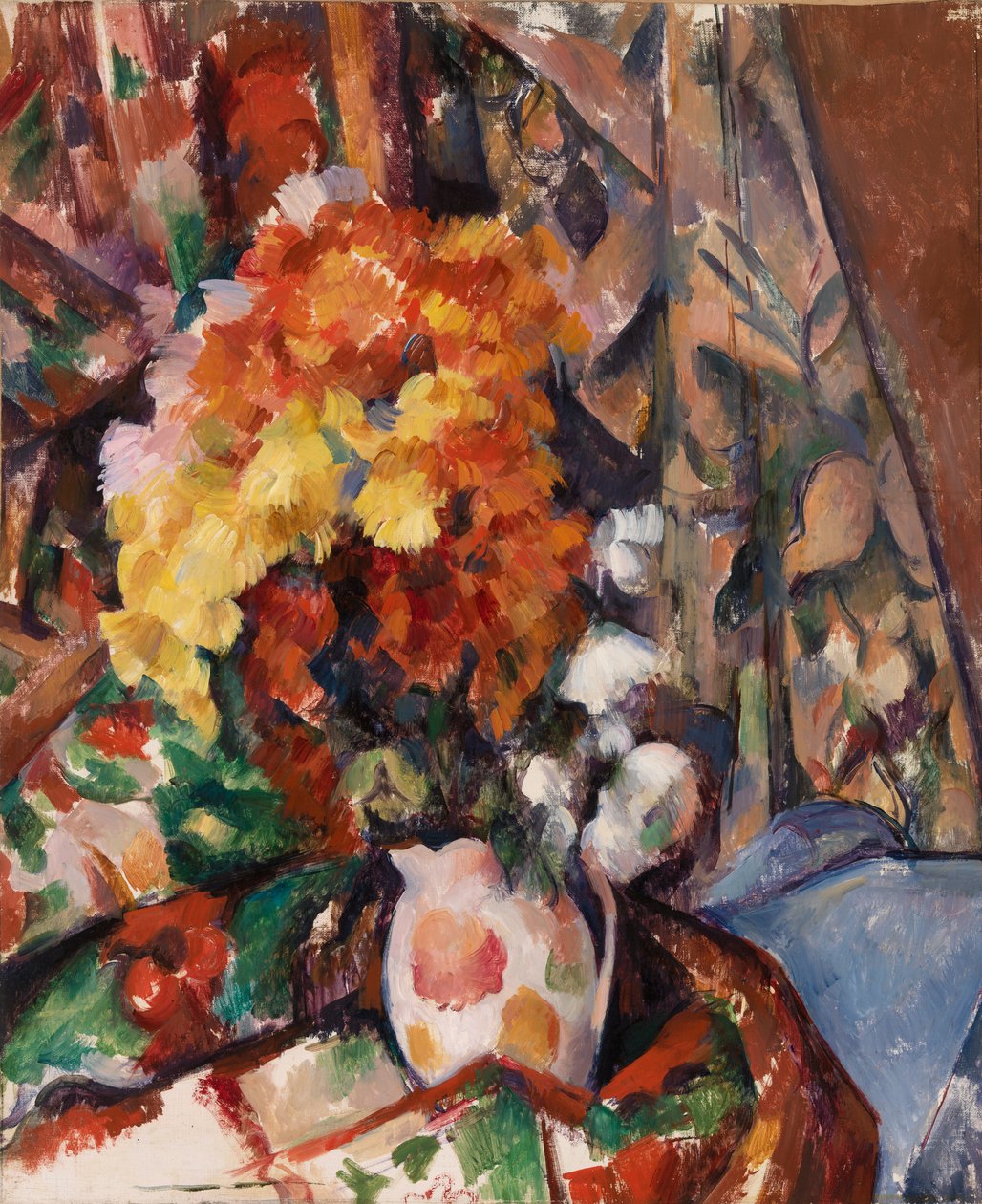 El jarrón floreado (Le Vase Fleuri) de Paul Cézanne