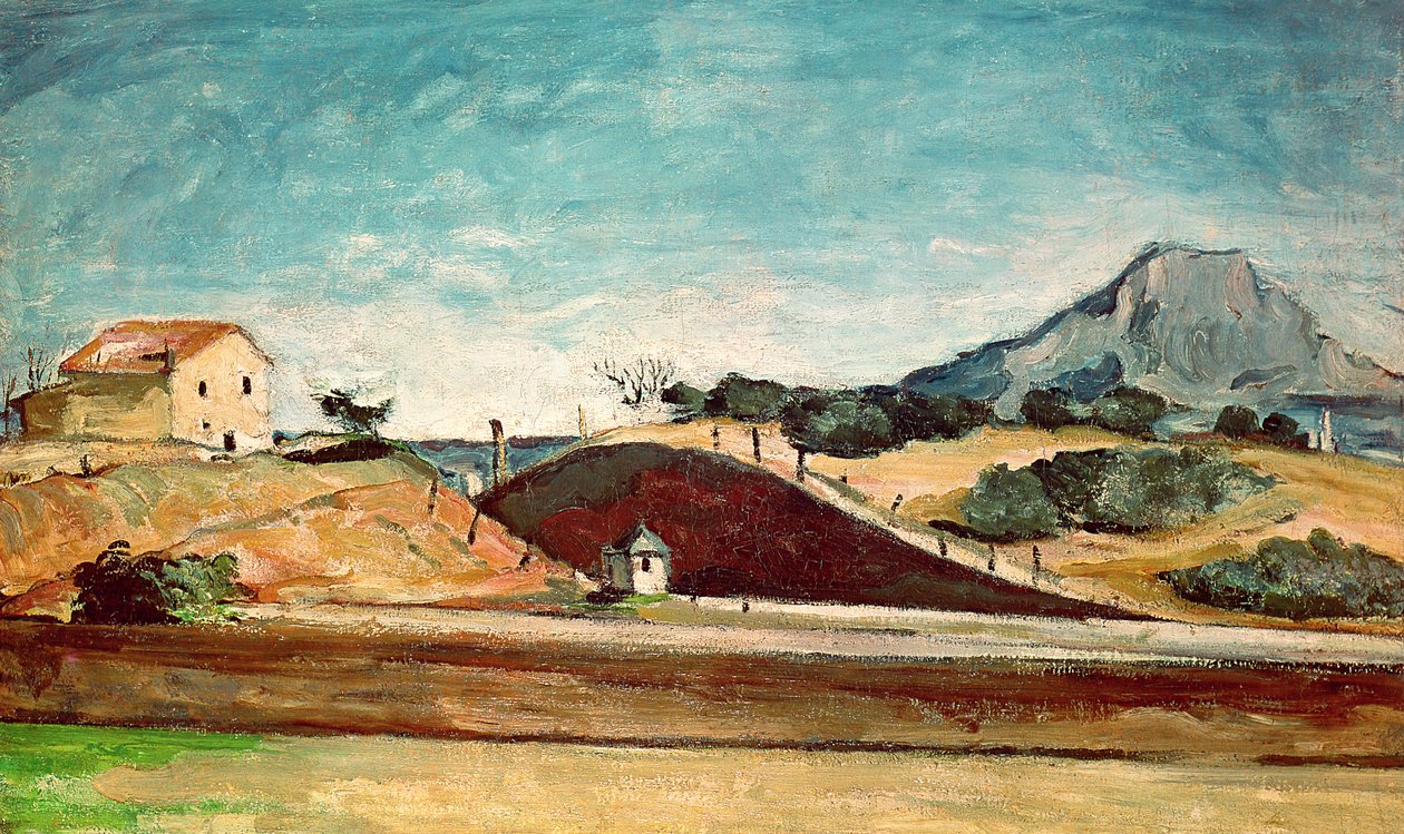 El corte del ferrocarril de Paul Cézanne