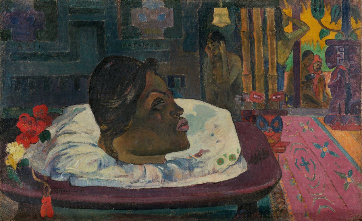 Arii Matamoe (El Fin Real) de Paul Gauguin