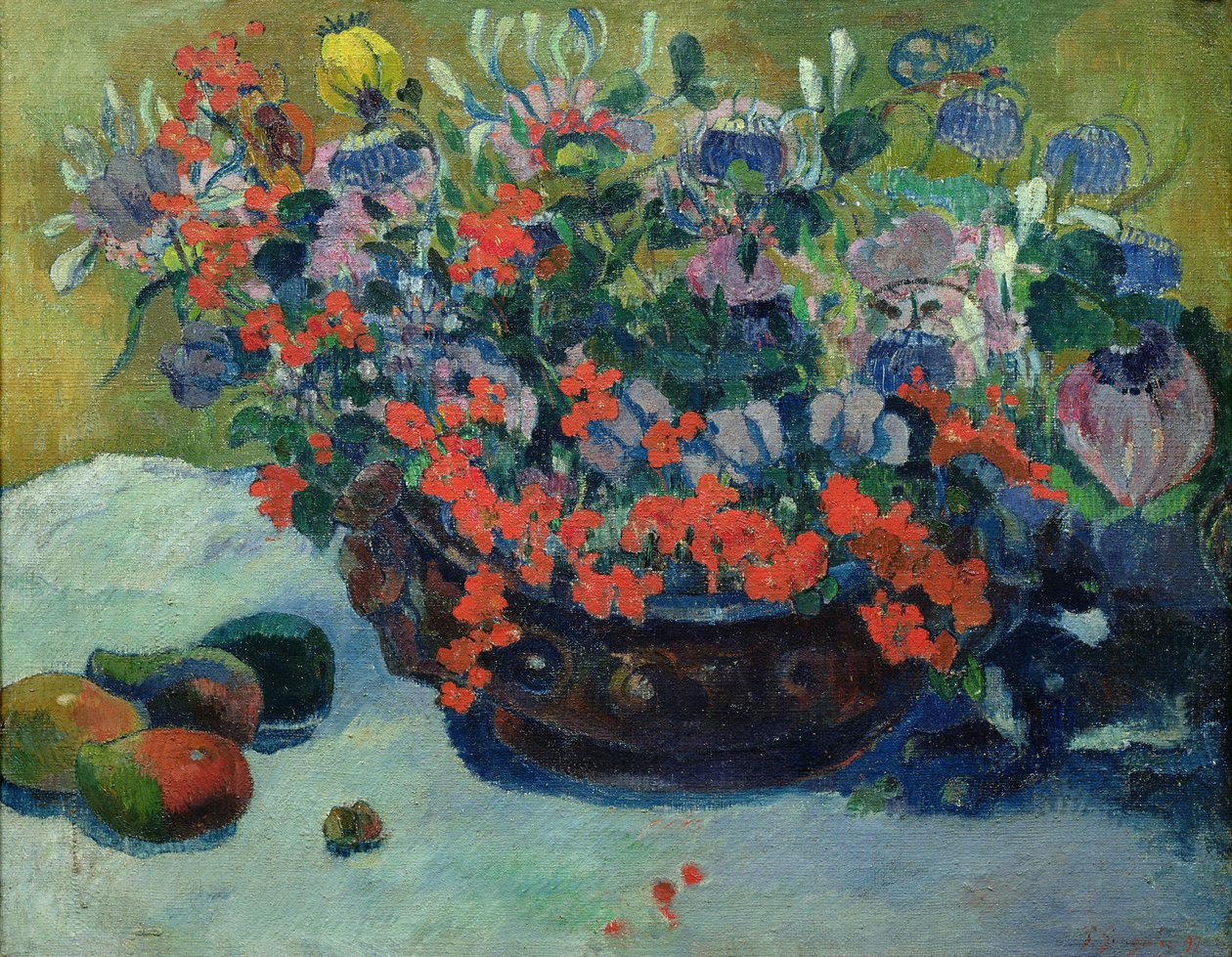 Ramo de flores, 1897 de Paul Gauguin
