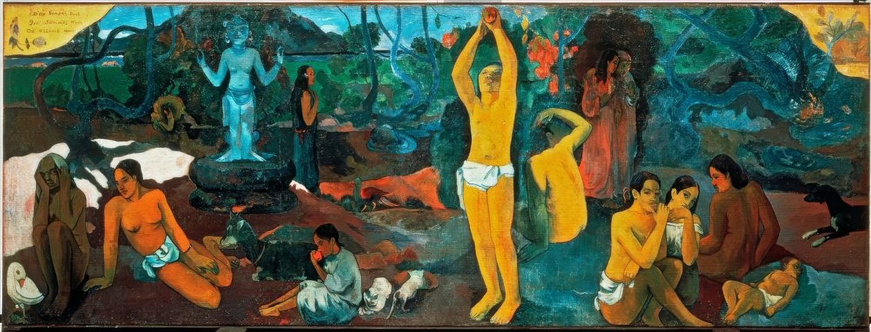 ¿De dónde venimos? ¿Qué somos? ¿A dónde vamos? de Paul Gauguin