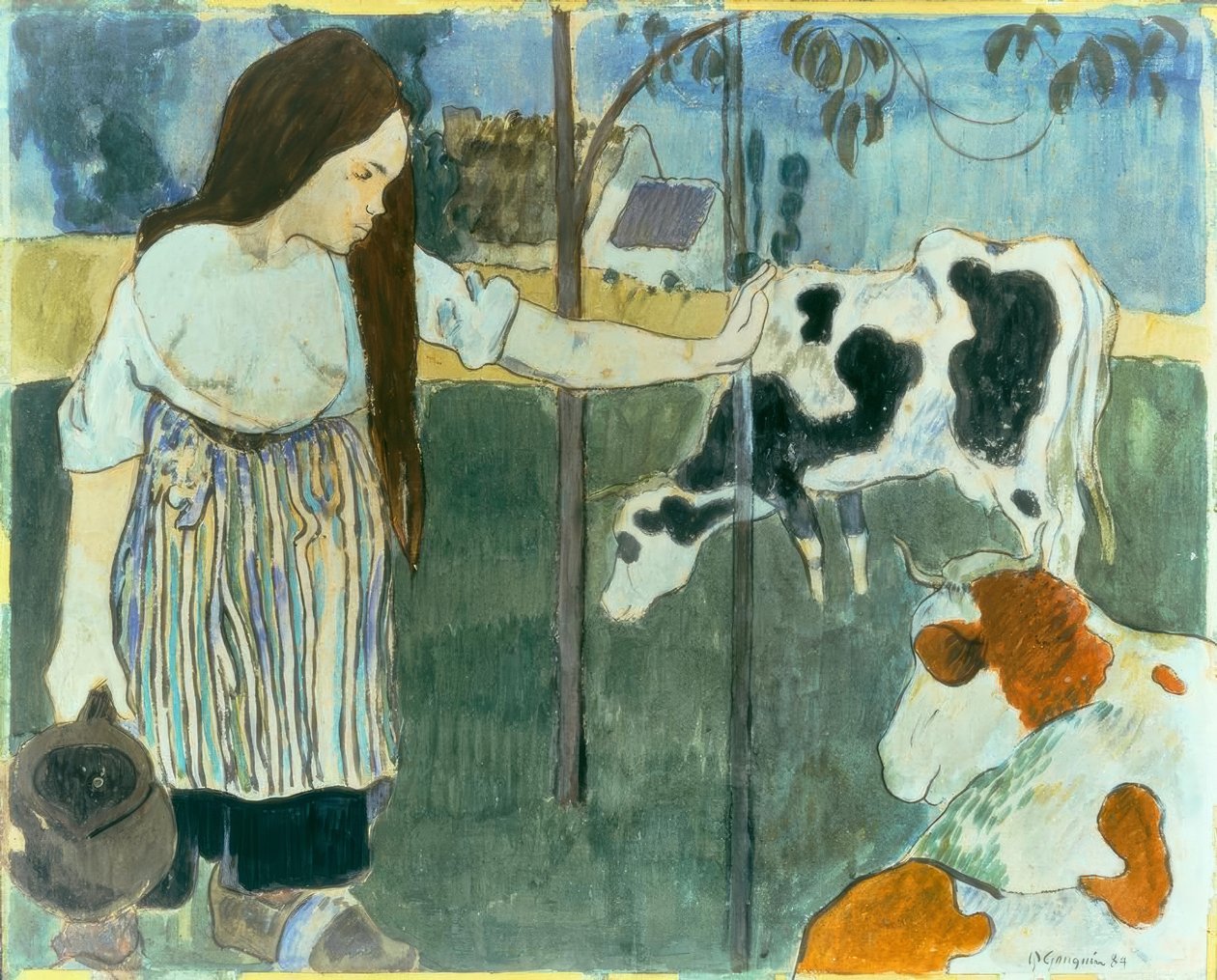 La vaquera de Paul Gauguin