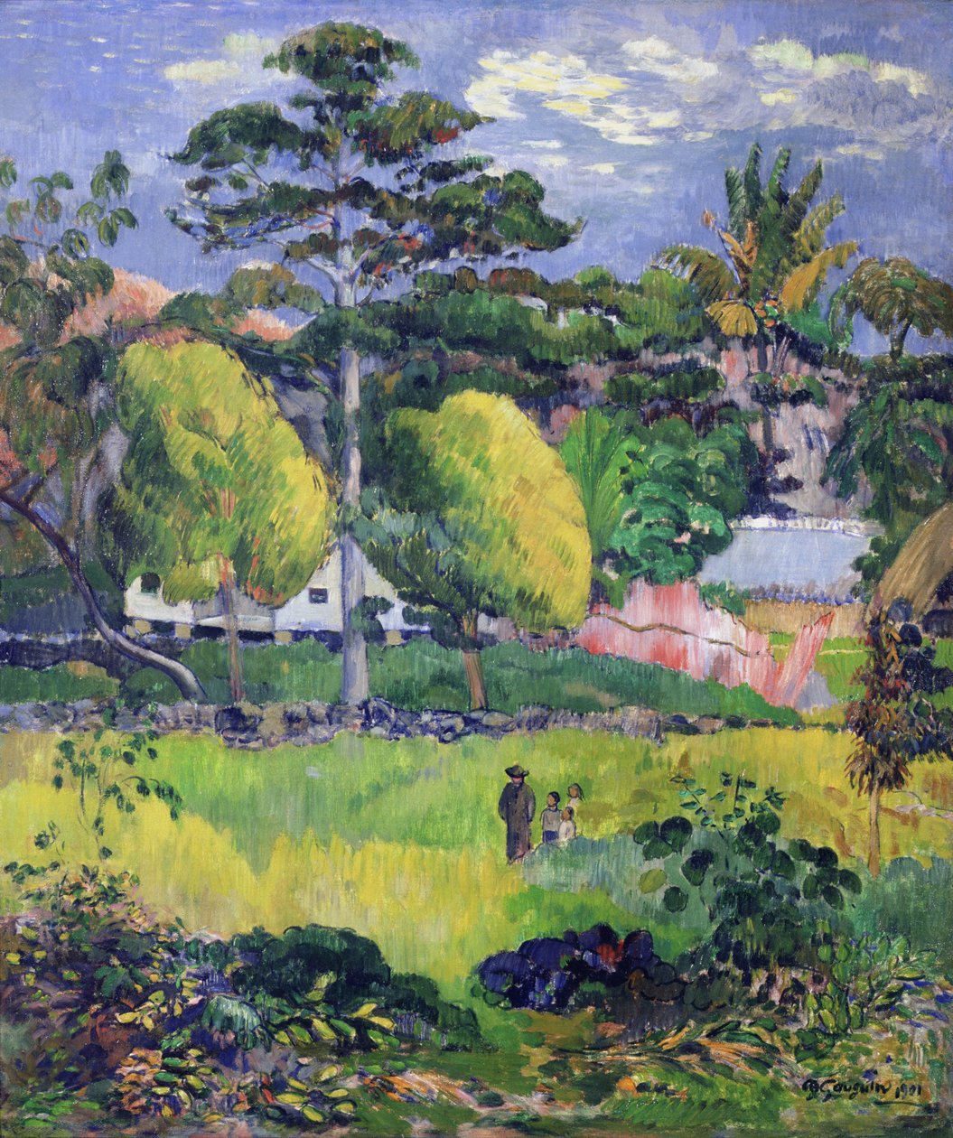 Paisaje, 1901 de Paul Gauguin