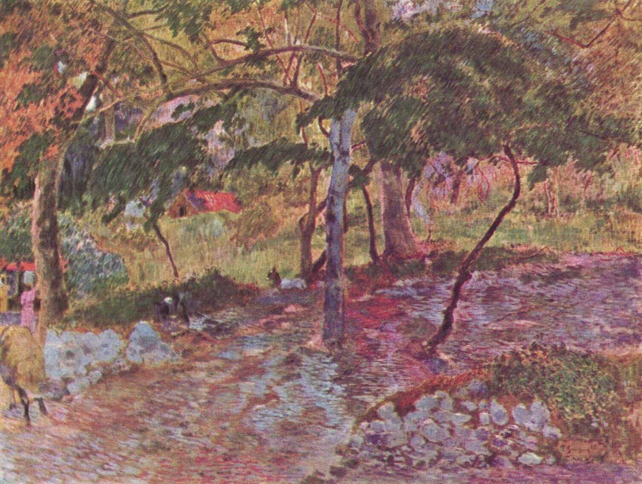 Paisaje en Martinica de Paul Gauguin