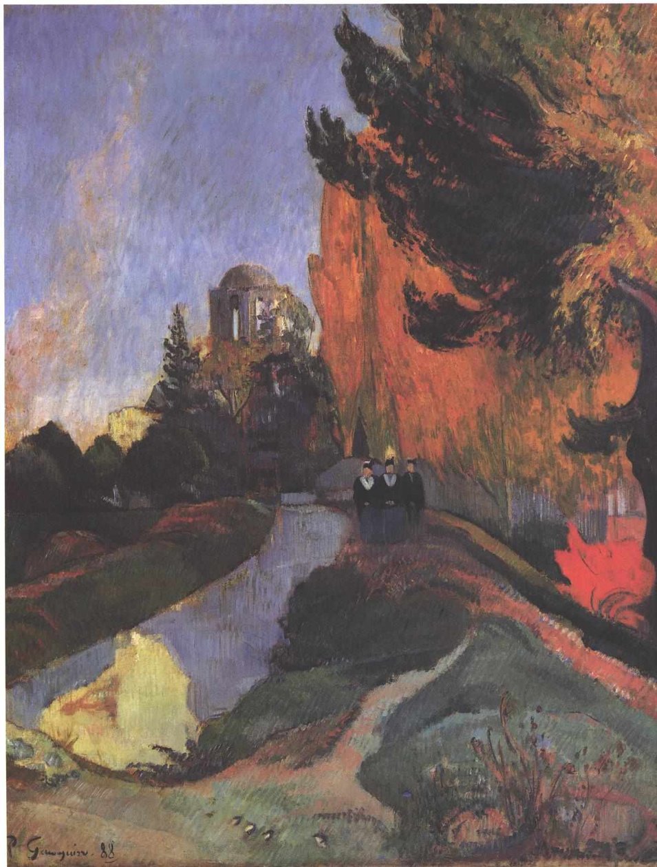 Les Alyscamps de Paul Gauguin