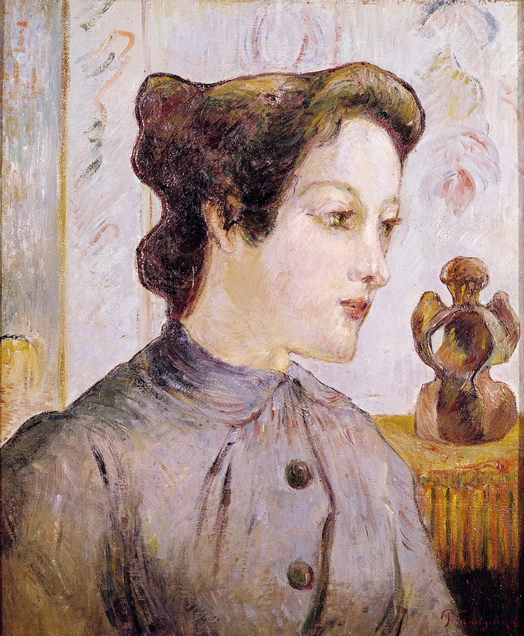 Retrato de una joven, 1886 de Paul Gauguin